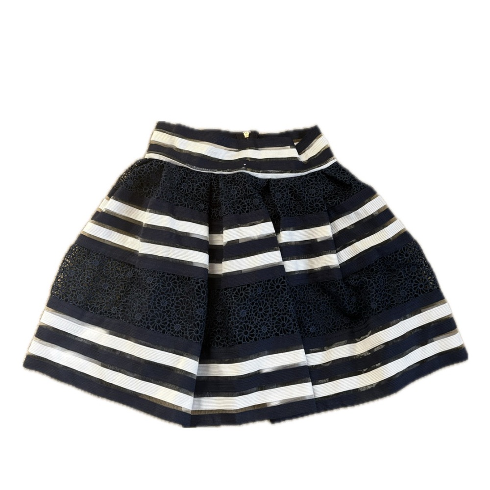 Elegant Black and White Women's Skirt
